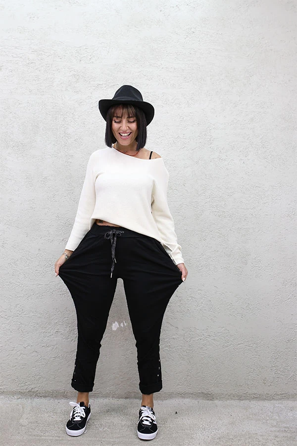 İTALYAN YAN ŞERİTLİ PANTOLON