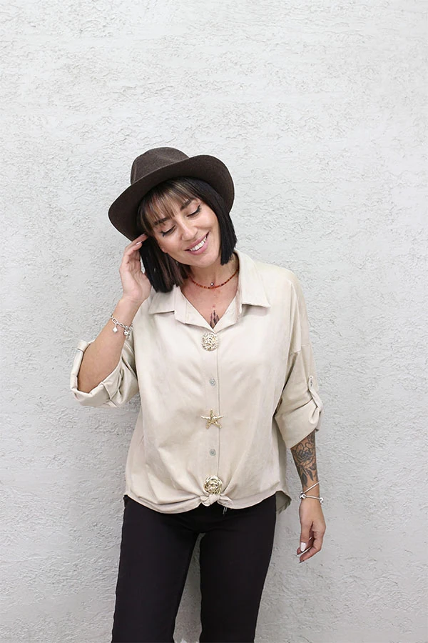 İTHAL NUBUK GÖMLEK