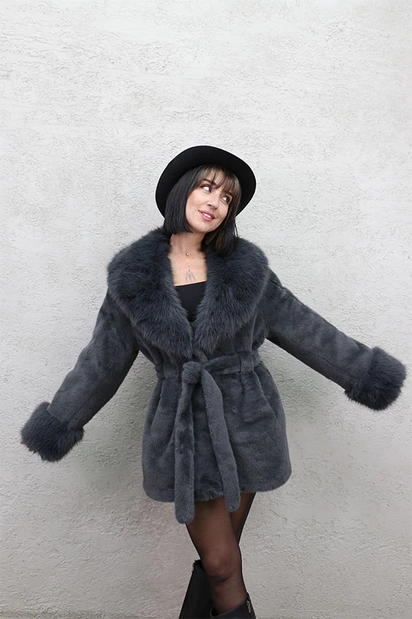 KÜRK KABAN - ANTRASİT