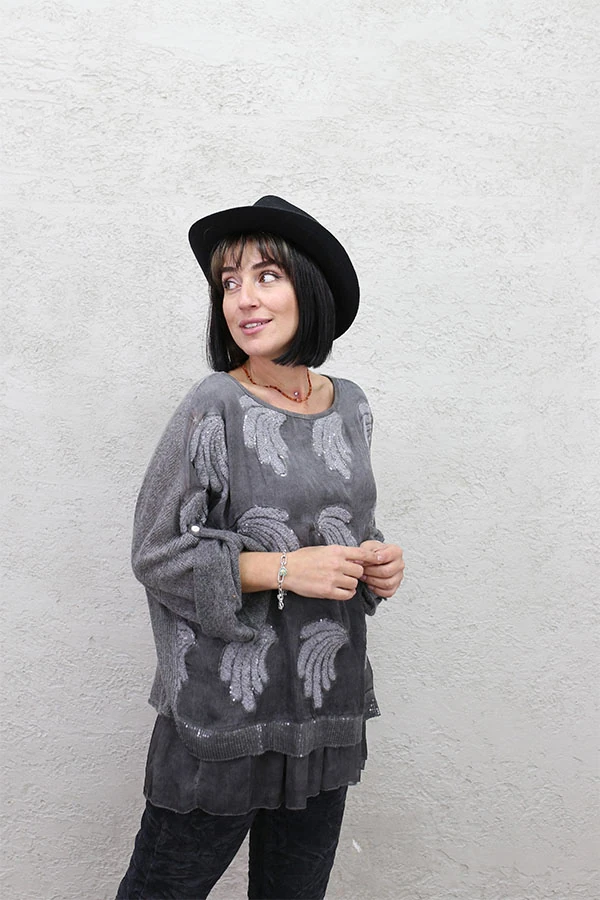 İPEK TRİKO MİX BLUZ