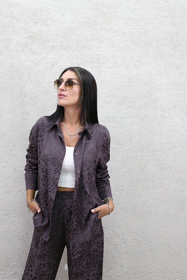 LEO DESEN SATEN GÖMLEK