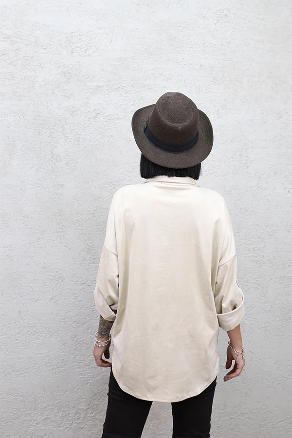 İTHAL NUBUK GÖMLEK