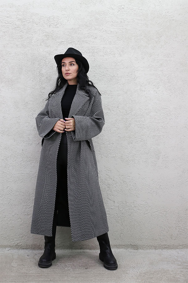 BALIK SIRTI OVERSIZE KABAN