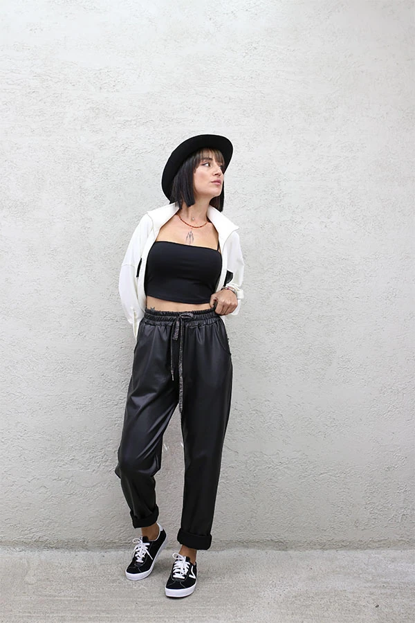 İTALYAN DERİ PANTOLON