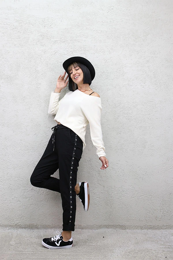 İTALYAN YAN ŞERİTLİ PANTOLON