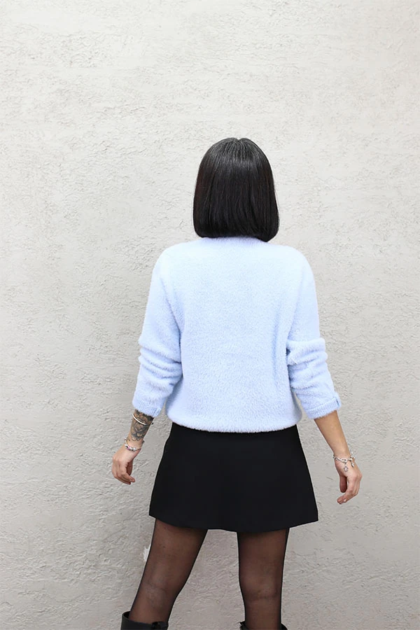 TAM BALIKÇI YUMOŞ KAZAK