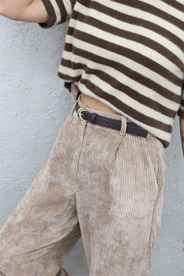 BOL PAÇA KADİFE PANTOLON