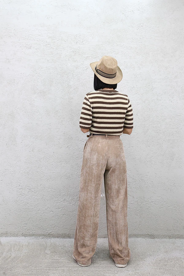 BOL PAÇA KADİFE PANTOLON