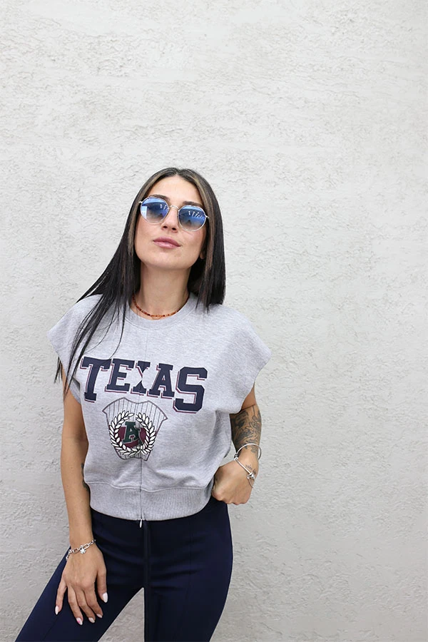 TEKSAS KOLSUZ SWEAT 