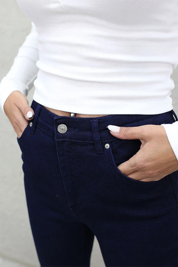 LİKRALI DAR PAÇA PANTOLON