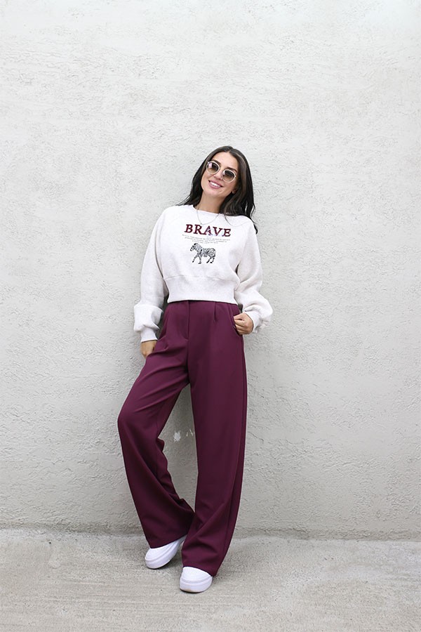 BRAVE SIRT FERMUARLI SWEAT