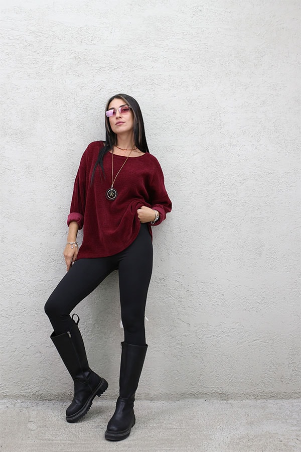 İTALYAN KOLYELİ KADİFE BLUZ