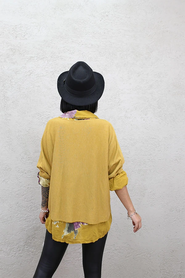 GÖMLEĞİ ÇİÇEK DESENLİ 3 LÜ BLUZ