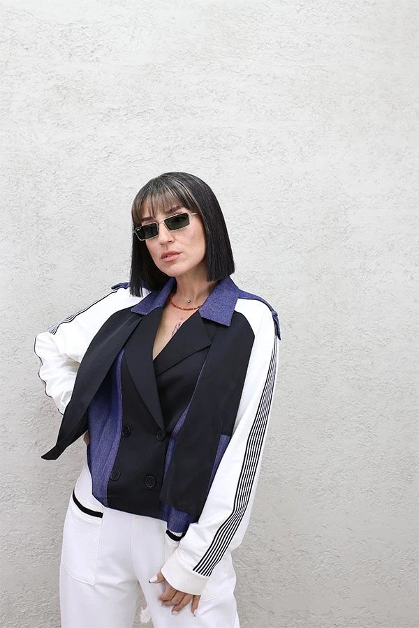 TRENÇ MODELLİ PEÇLİ CEKET