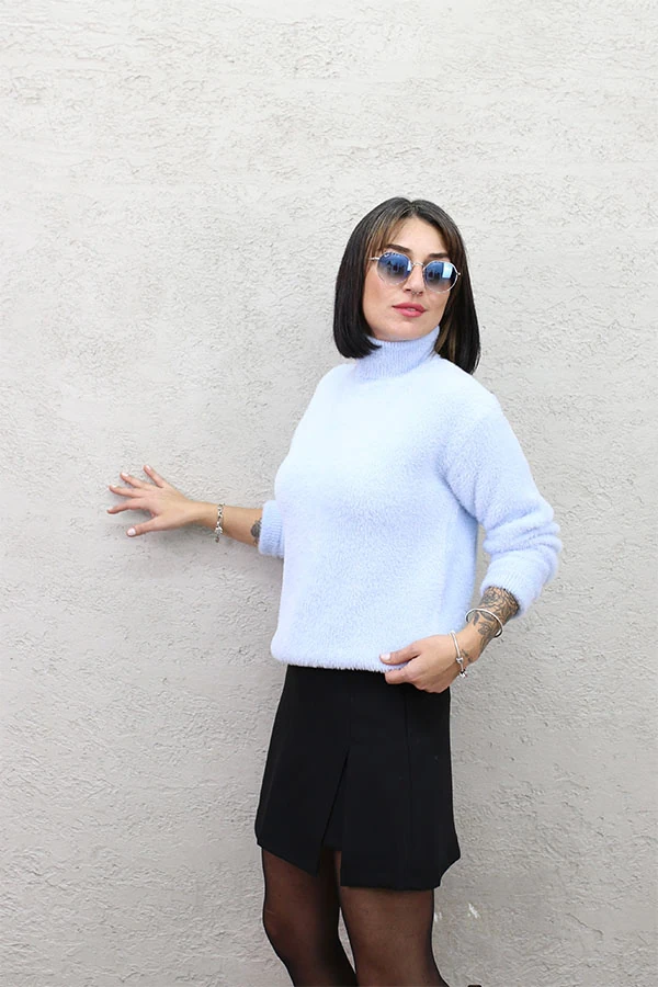 TAM BALIKÇI YUMOŞ KAZAK