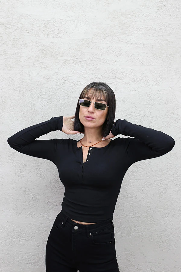 UZUN KOLLU ÇITÇIT DÜĞMELİ TOP