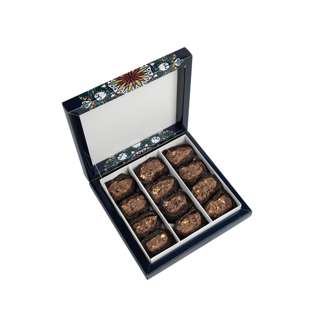 Brownili Fındıklı Çikolatalı Sarma Lokum