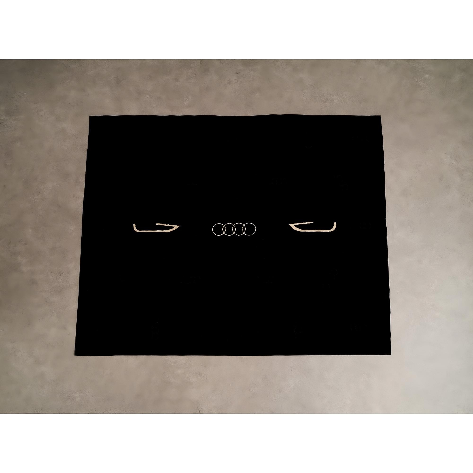 Audi Velvet Trunk Carpet Luggage Carpet Front Headlight 100cm-80cm