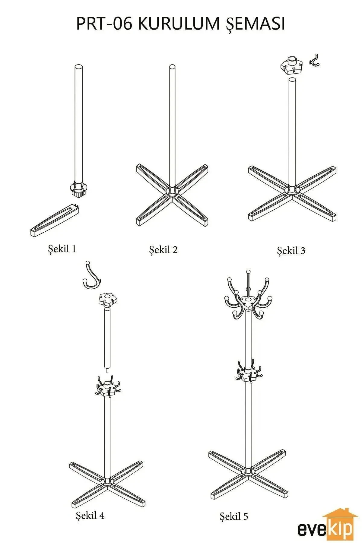 Centilmen Ayaklı Askılık Vestiyer Elbise Askılığı Büro Ayaklı Portmanto Elbise Askısı Dilsiz Uşak