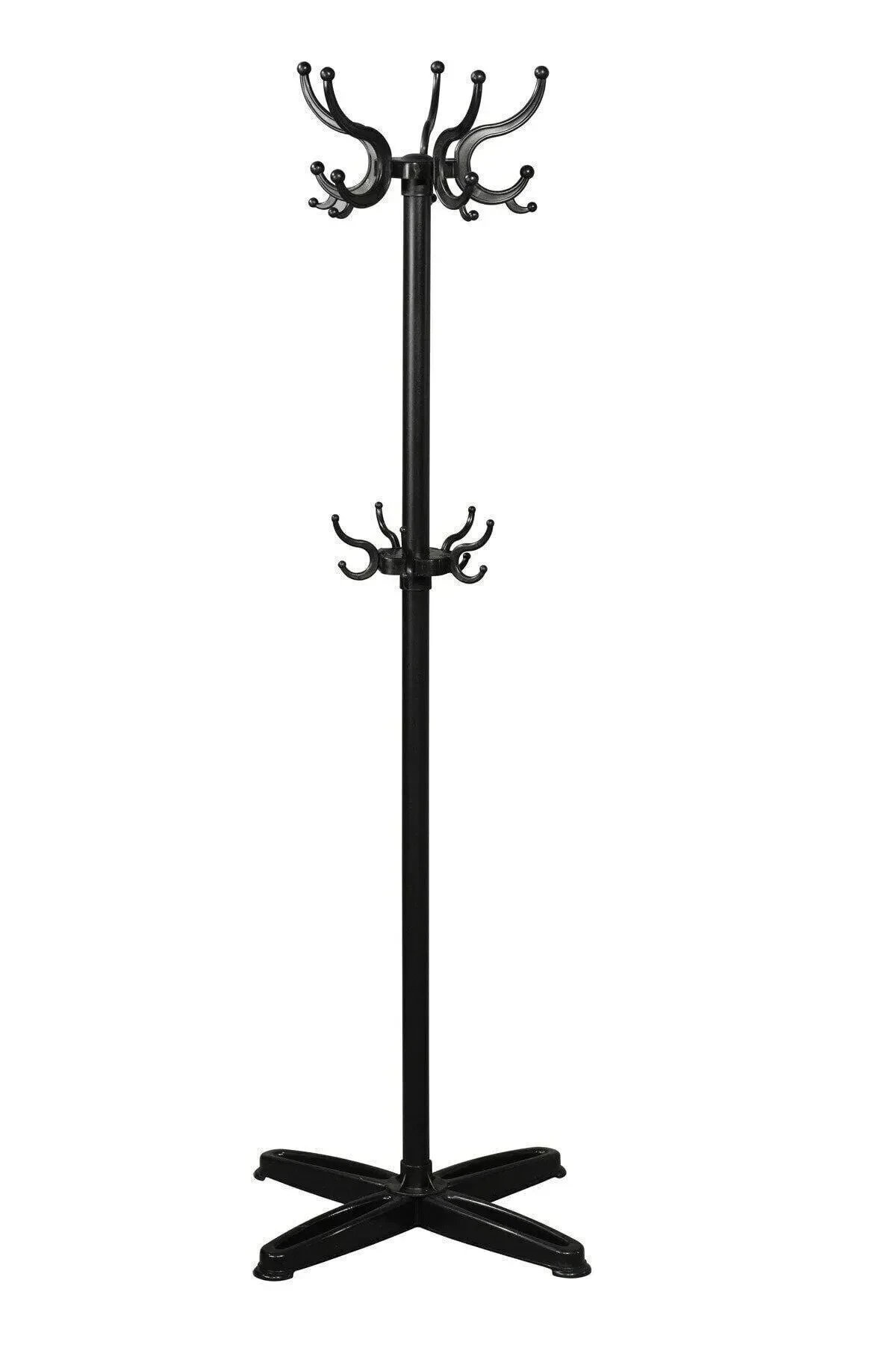 Centilmen Ayaklı Askılık Vestiyer Elbise Askılığı Büro Ayaklı Portmanto Elbise Askısı Dilsiz Uşak