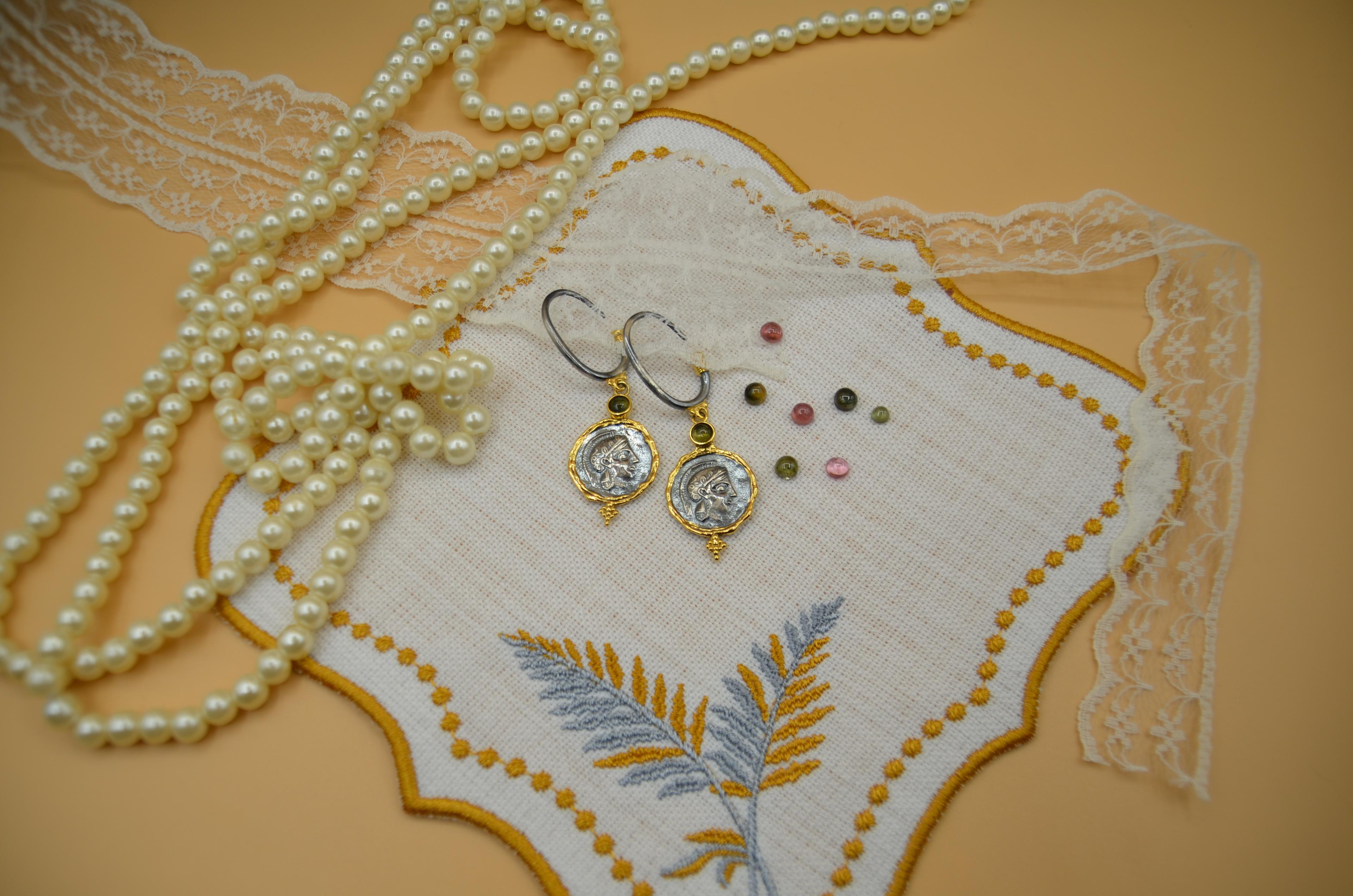 ATHENA & BAYKUŞ TURMALİN KÜPE