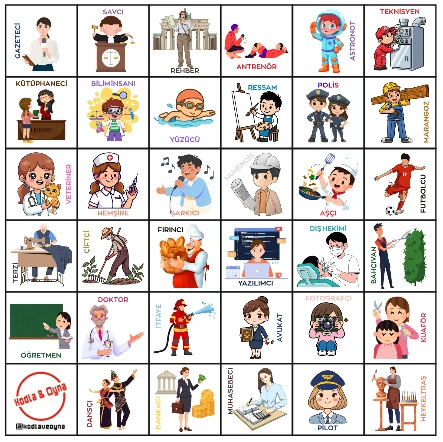 A13 Meslekler Matı 90x90 