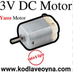 Dc Motor Yassı B kalite