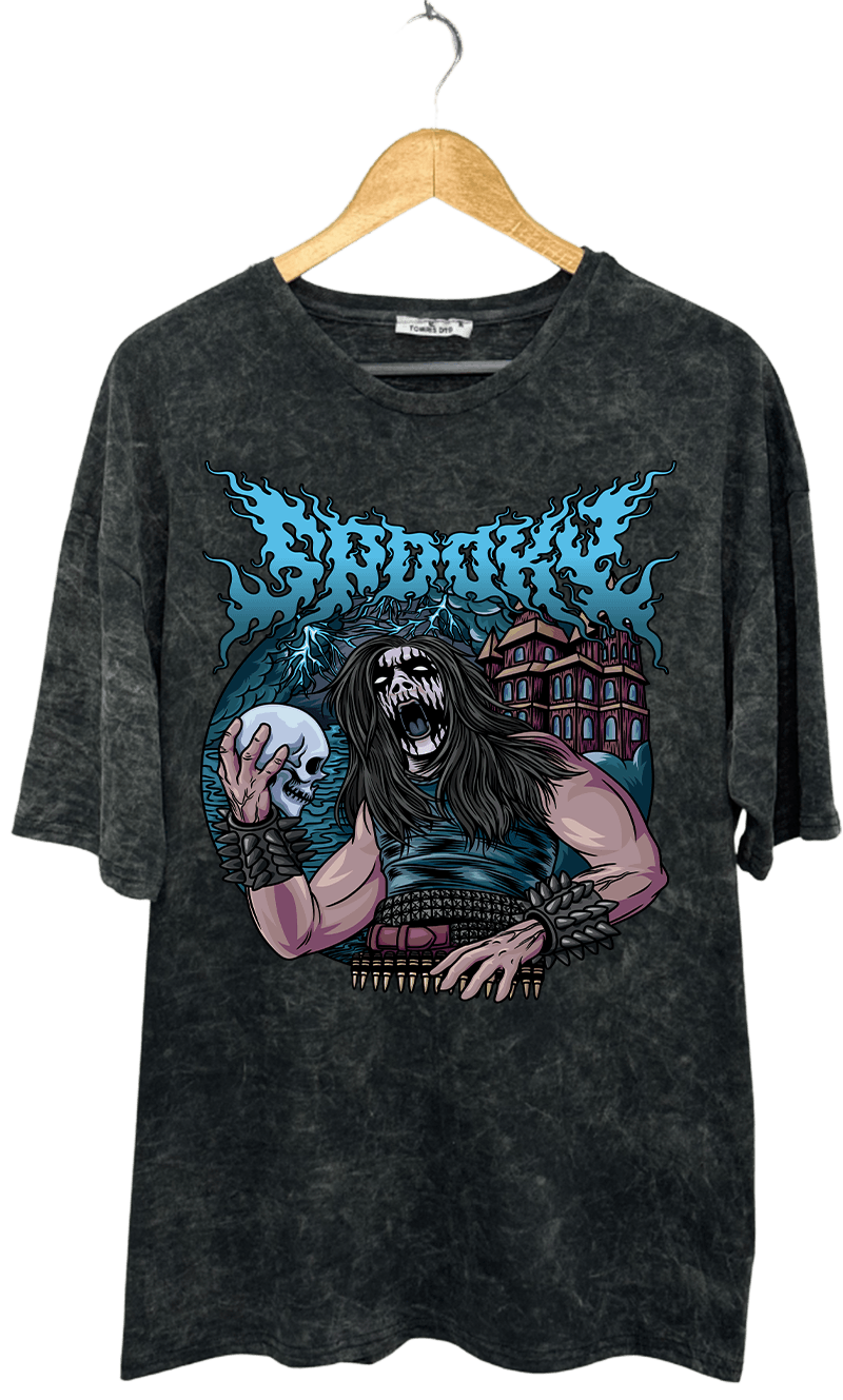 METAL SADOKS PAMUKLU T-SHİRT