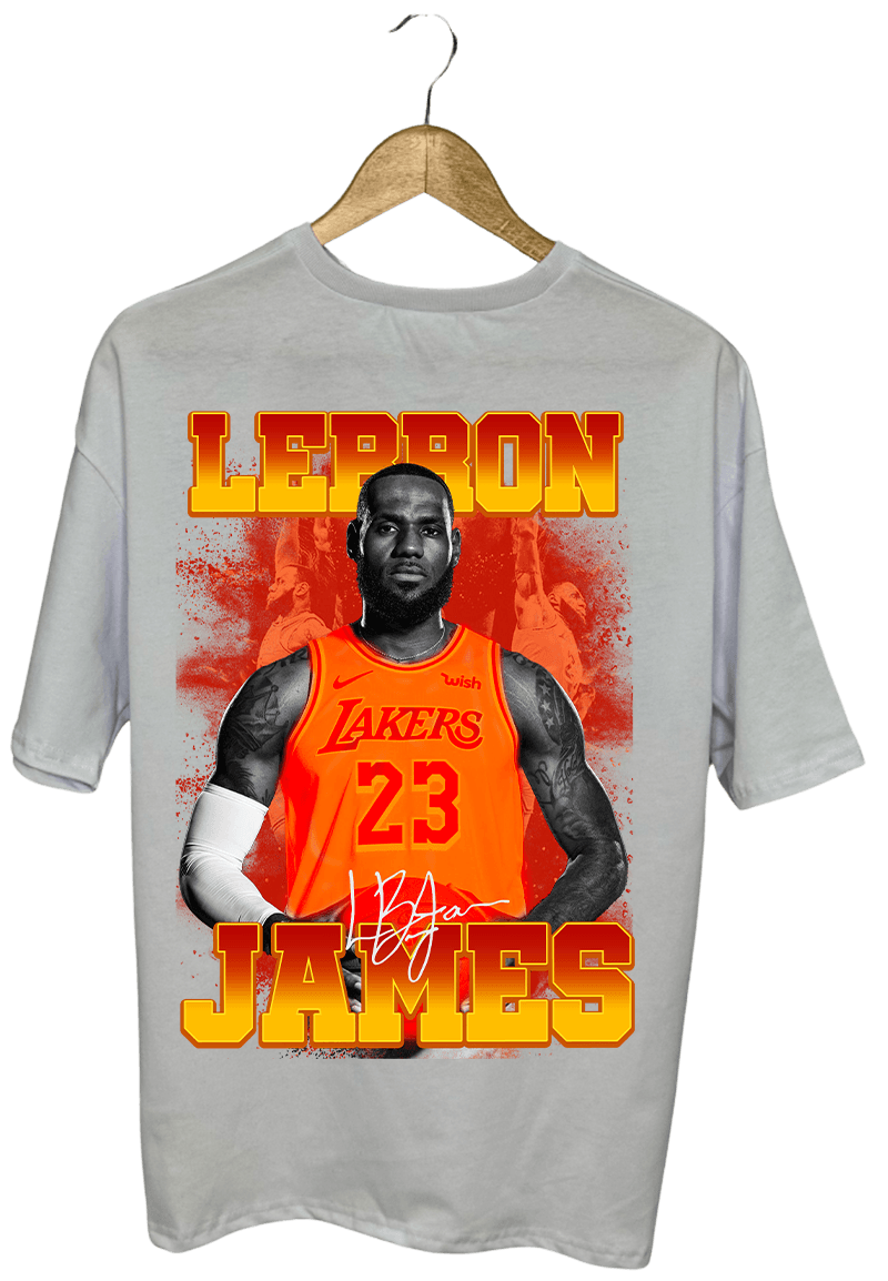 LEBRON JAMES PAMUKLU T-SHİRT
