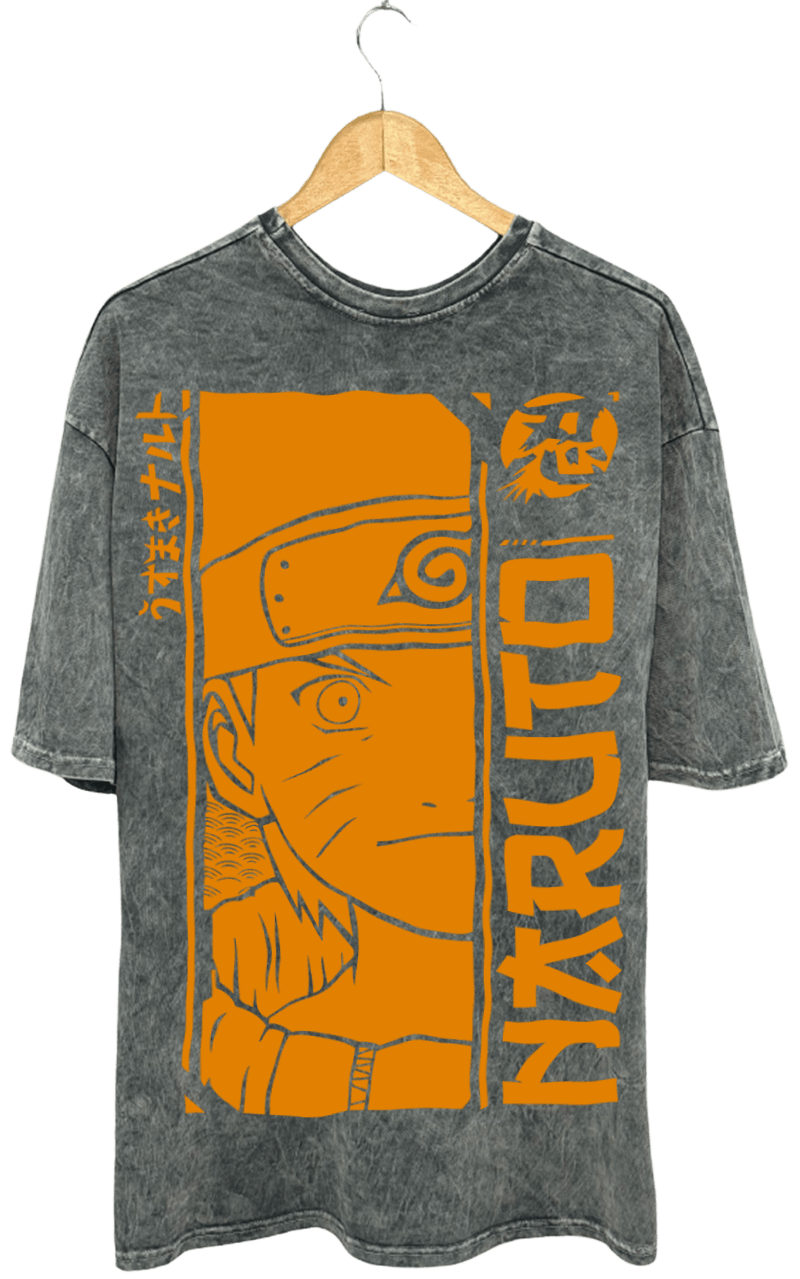NARUTO PAMUKLU T-SHİRT
