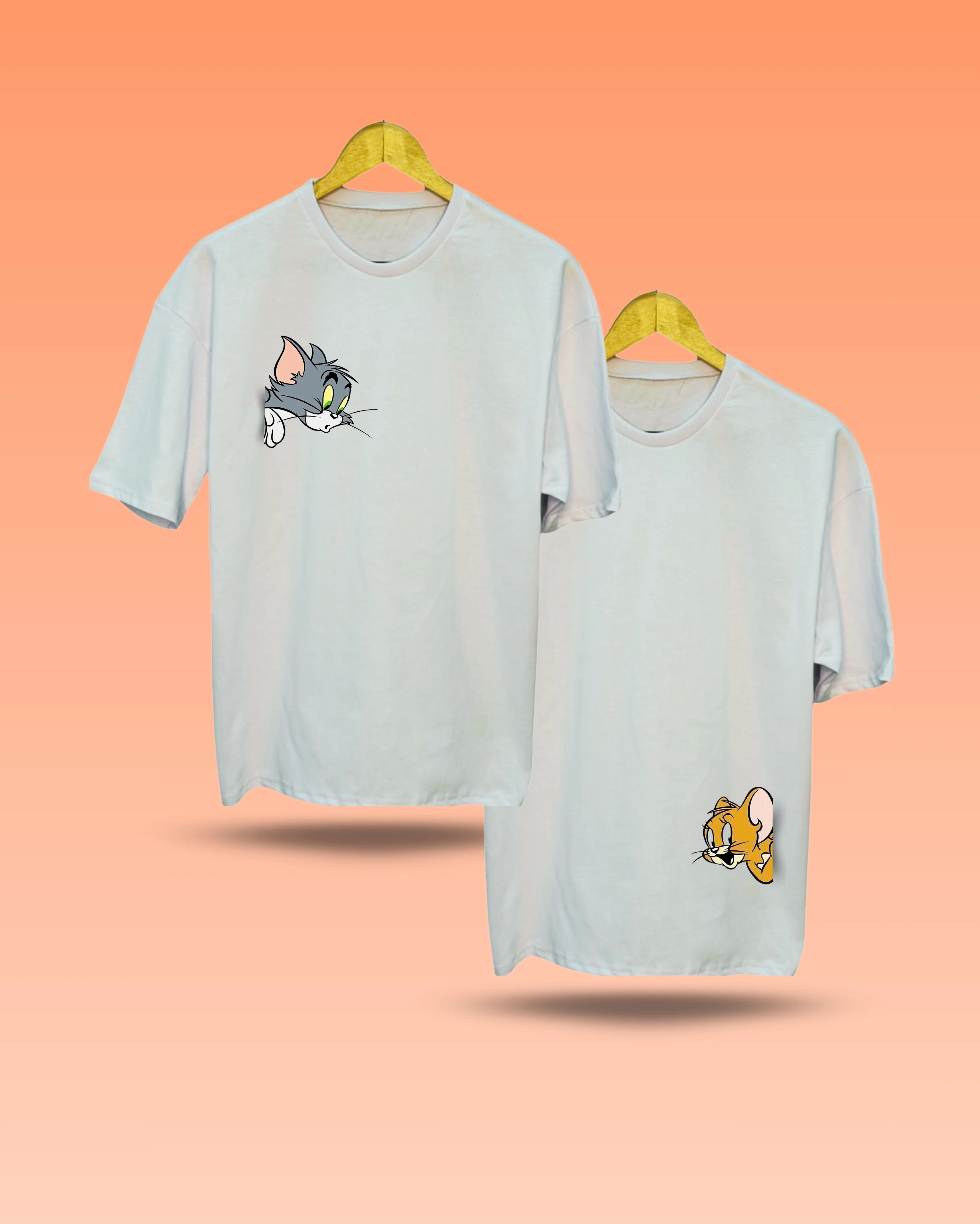 Tom and Jerry Çift Tişört