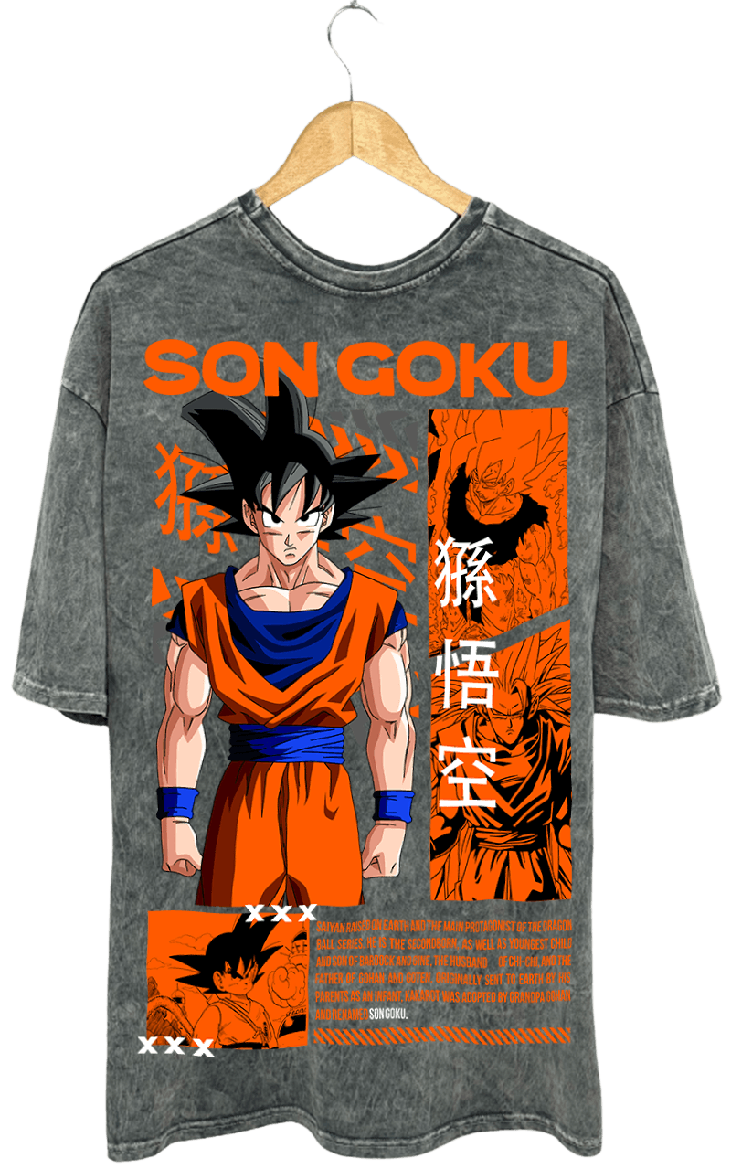 SON GOKU PAMUKLU T-SHİRT