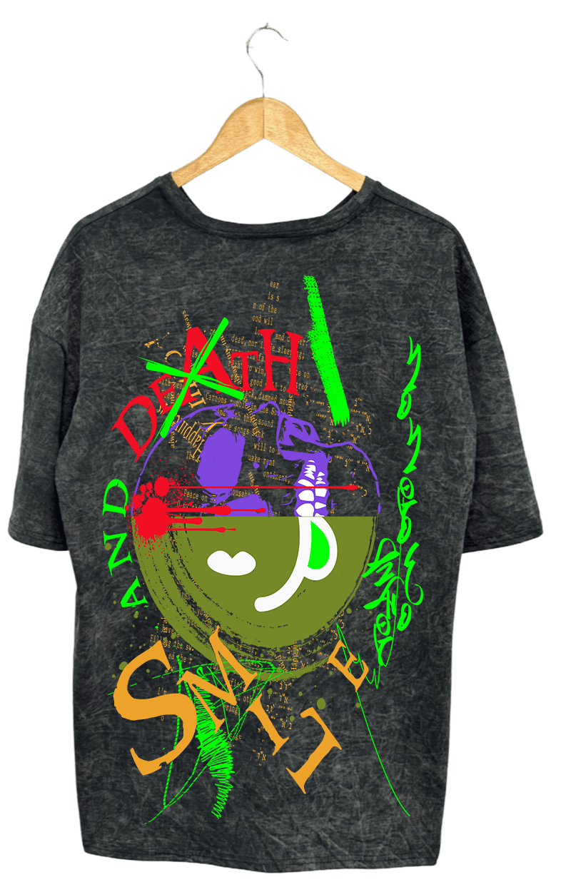 SMİLE PAMUKLU T-SHİRT