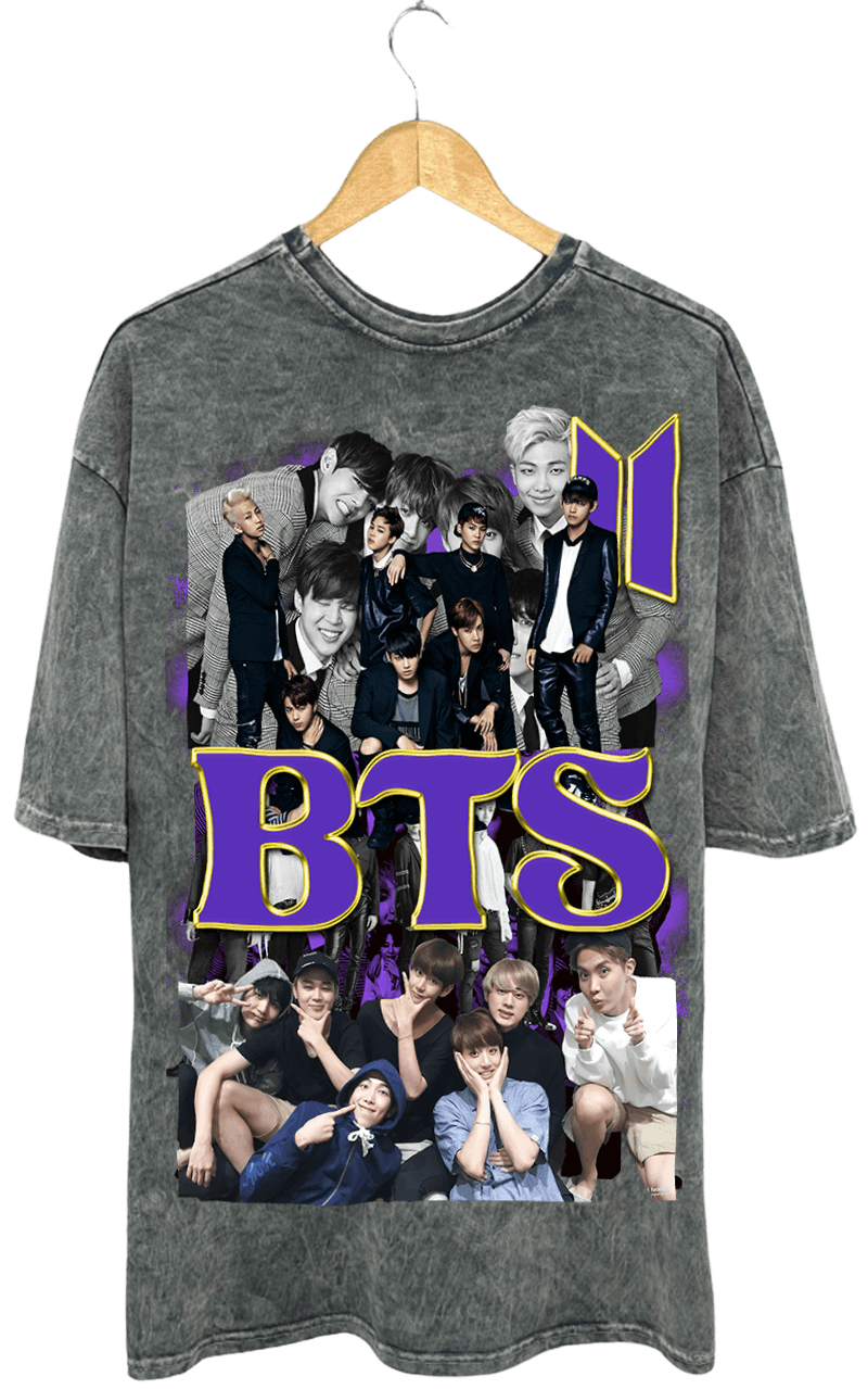 BTS PAMUKLU T-SHİRT