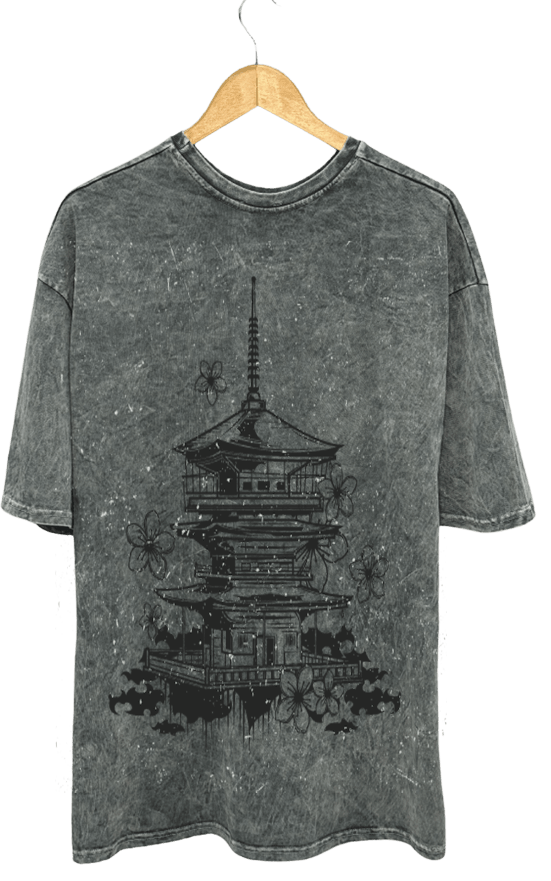 Sakura Pagoda T-shirt