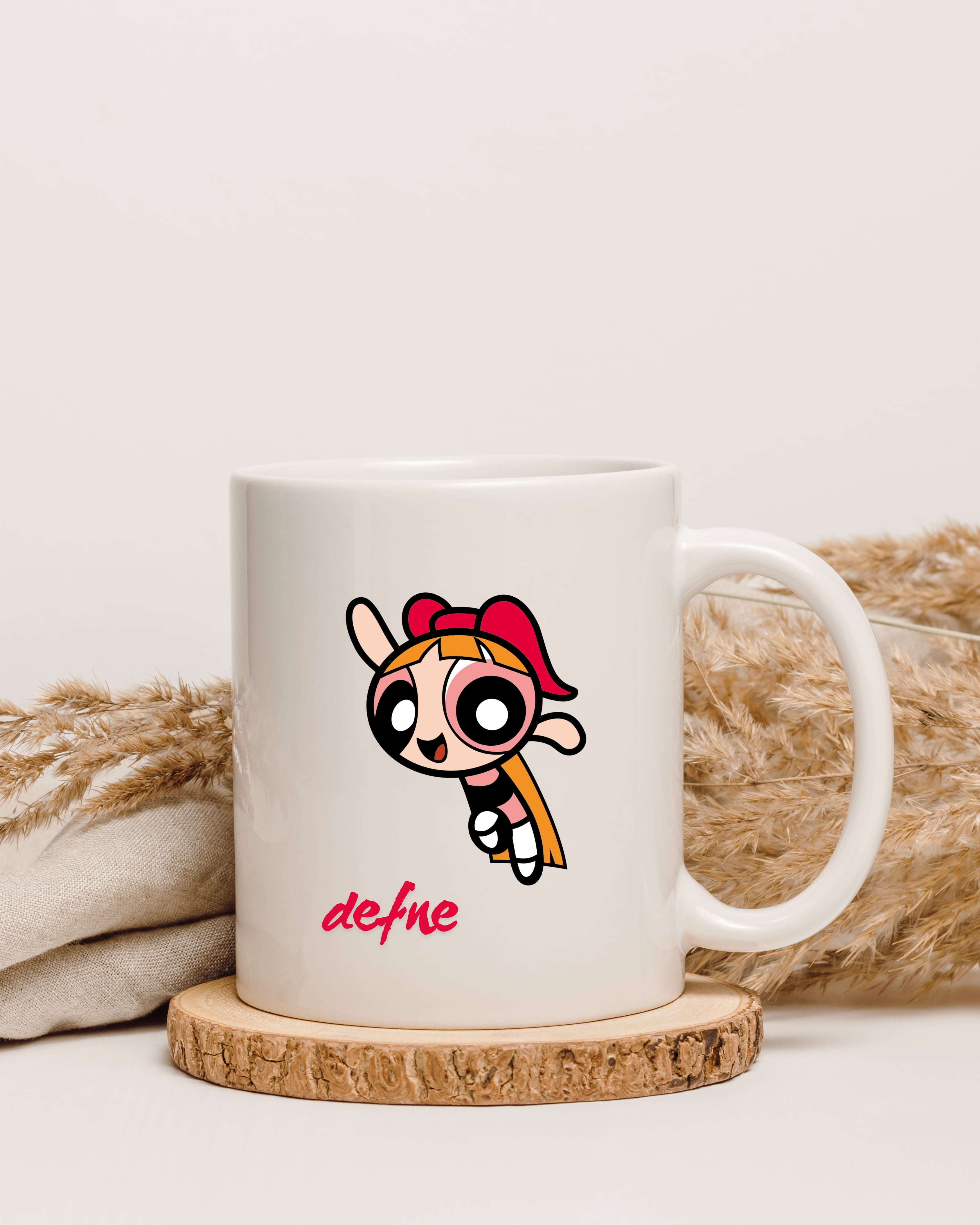 Powerpuff Girls Baskılı Kupa Bardak