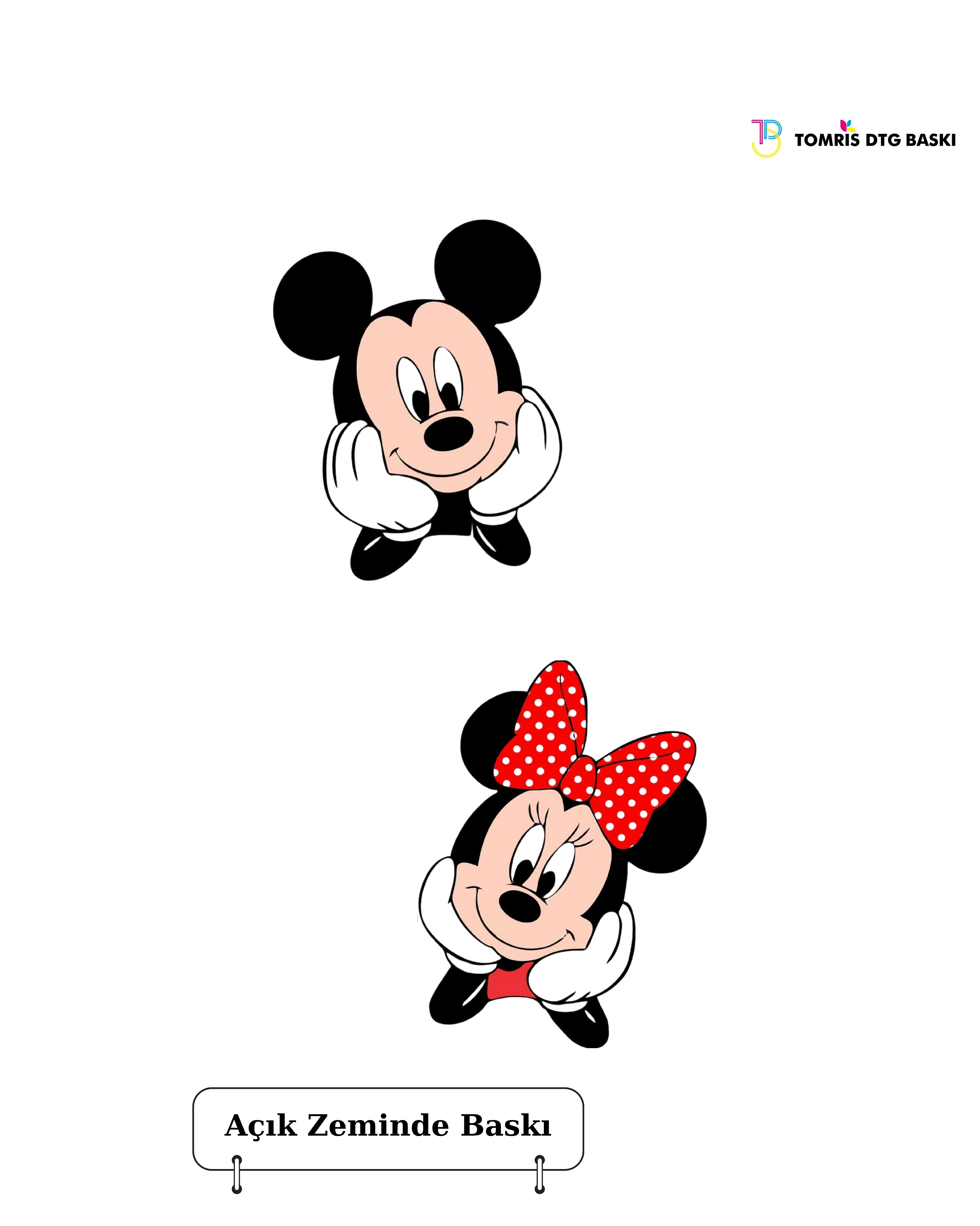 Minnie Mickey Çift Tişörtü