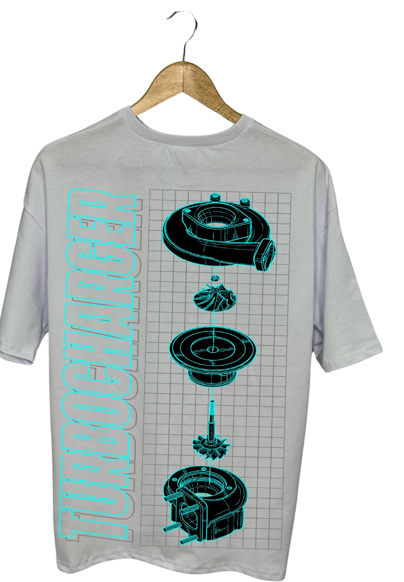 Turbo Charger  T-Shi̇rt