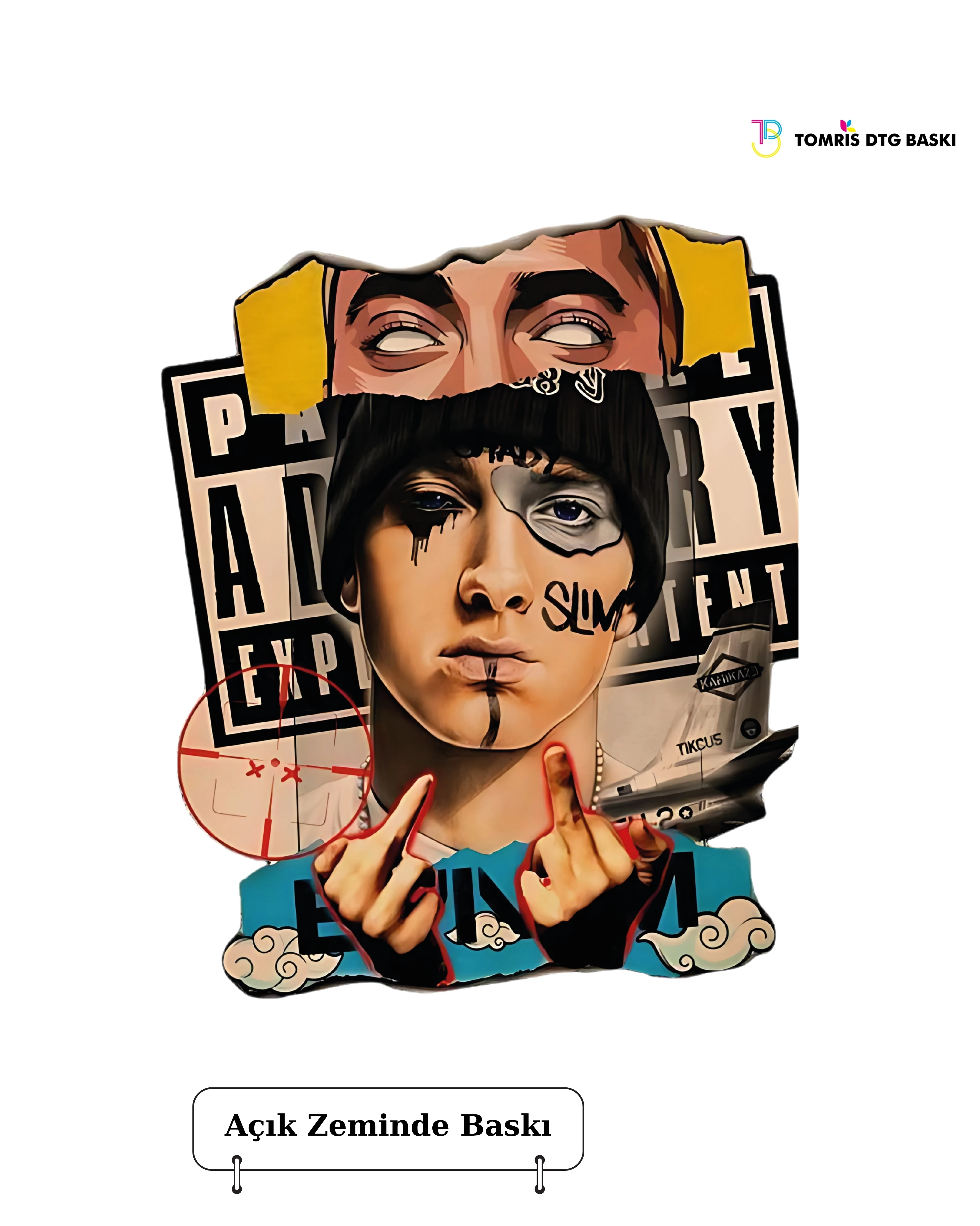 Poster 1 Baskılı Tişört