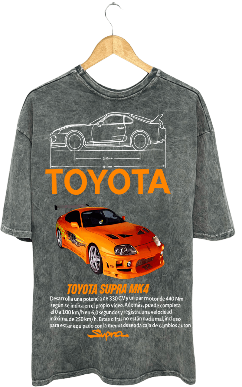 TOYOTA  SUPRA PAMUKLU T-SHİRT
