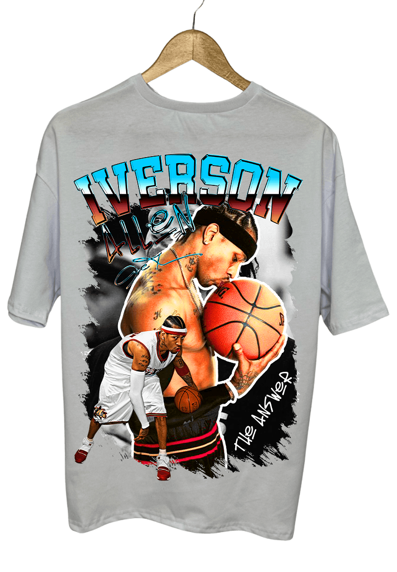 ALLEN IVERSON PAMUKLU T-SHİRT