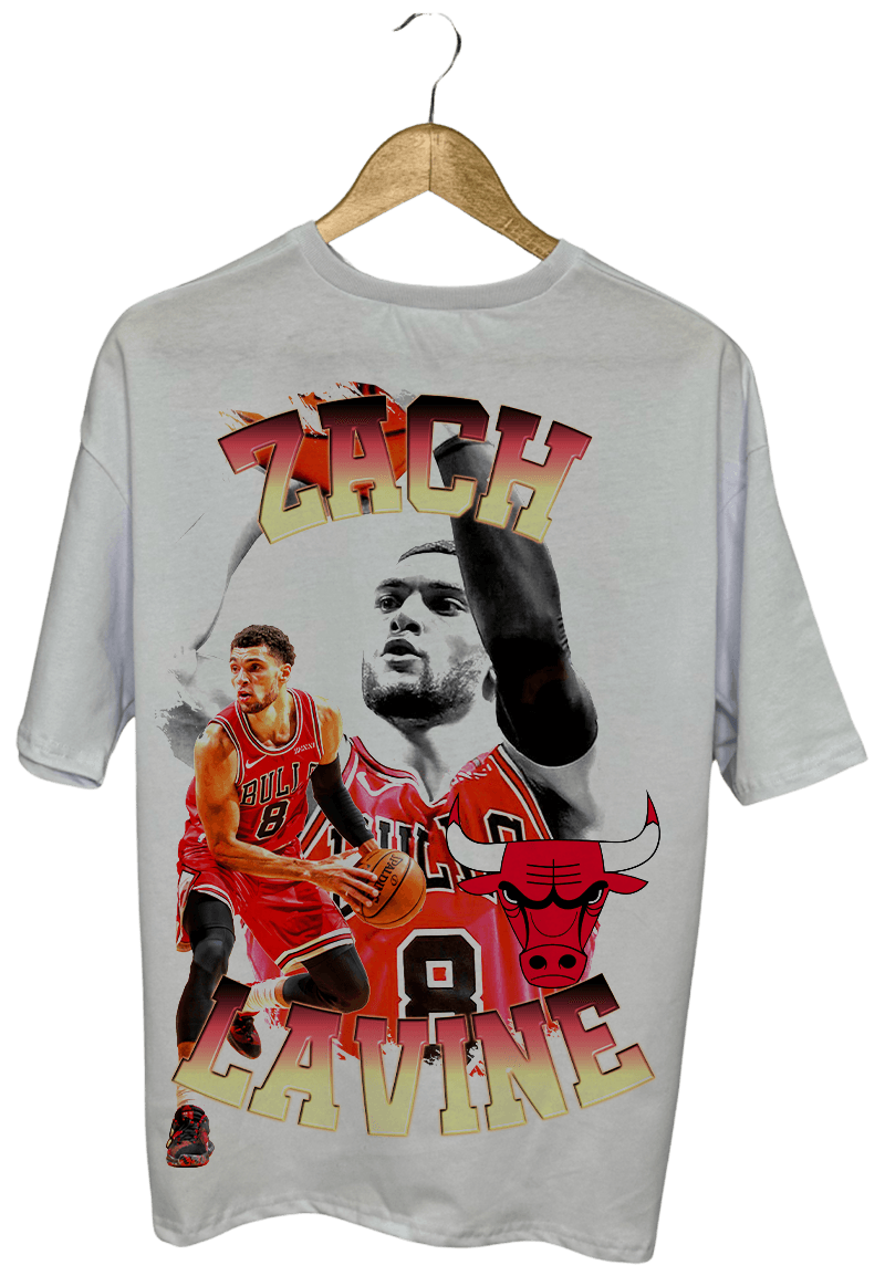 ZACH LAVINE PAMUKLU T-SHİRT