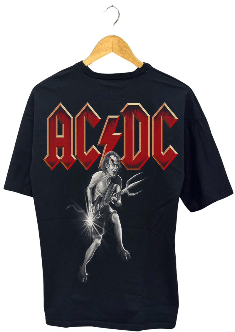 AC-DC M2 PAMUKLU METALİCA T-SHİRT