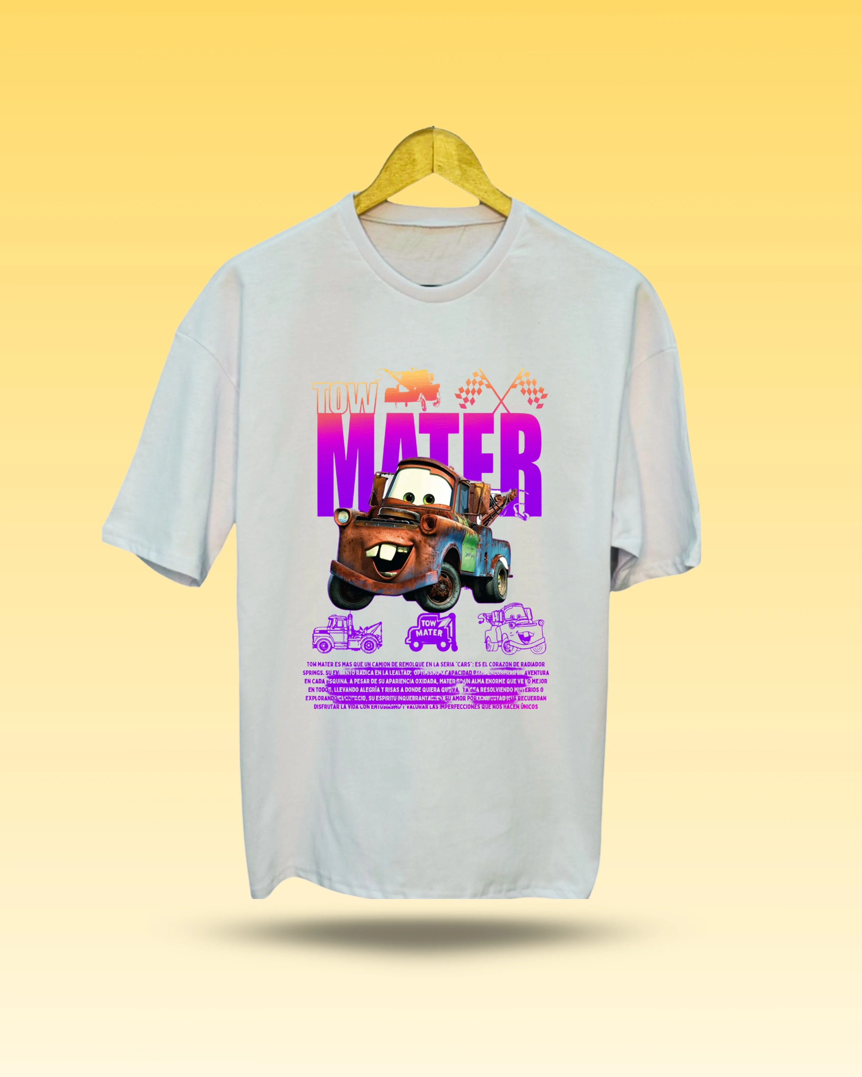 Tow Mater Baskılı