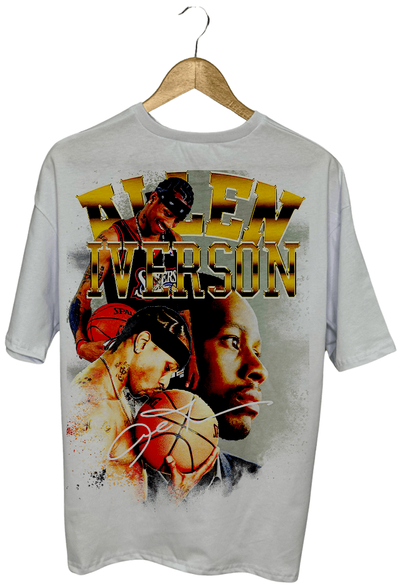 ALLEN IVERSON PAMUKLU T-SHİRT