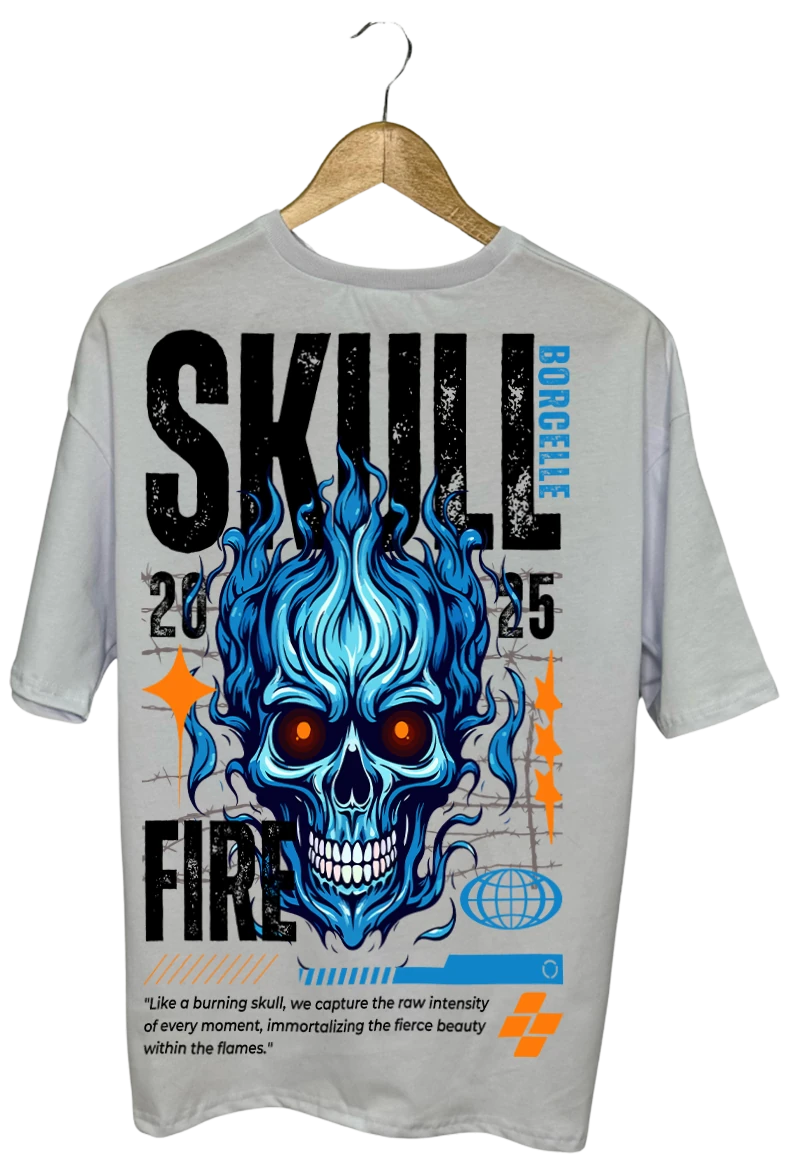 Skull  T-Shi̇rt