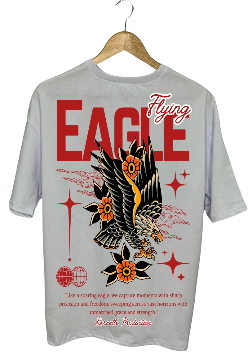 Borcelle 'Soaring Eagle T-Shirt