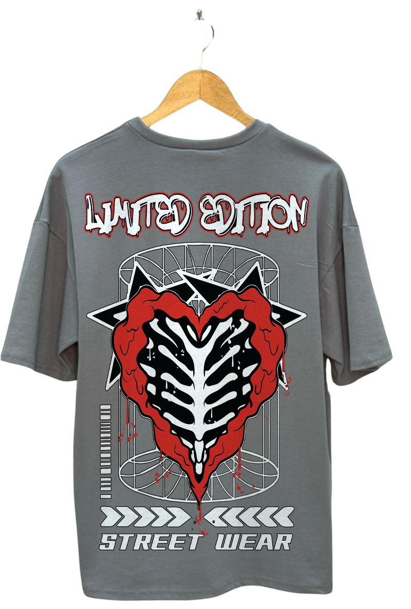 Kafes Kalp  T-Shi̇rt