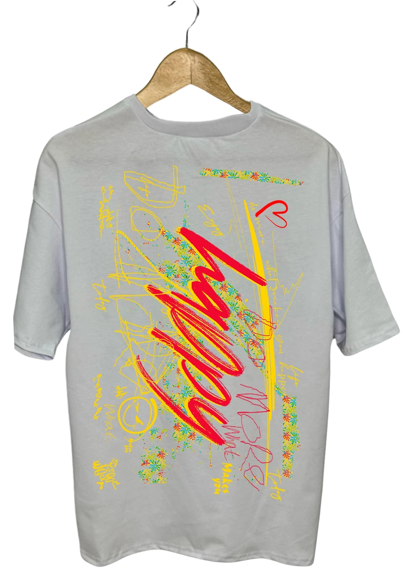 Happy Graffi̇ti̇  T-Shi̇rt