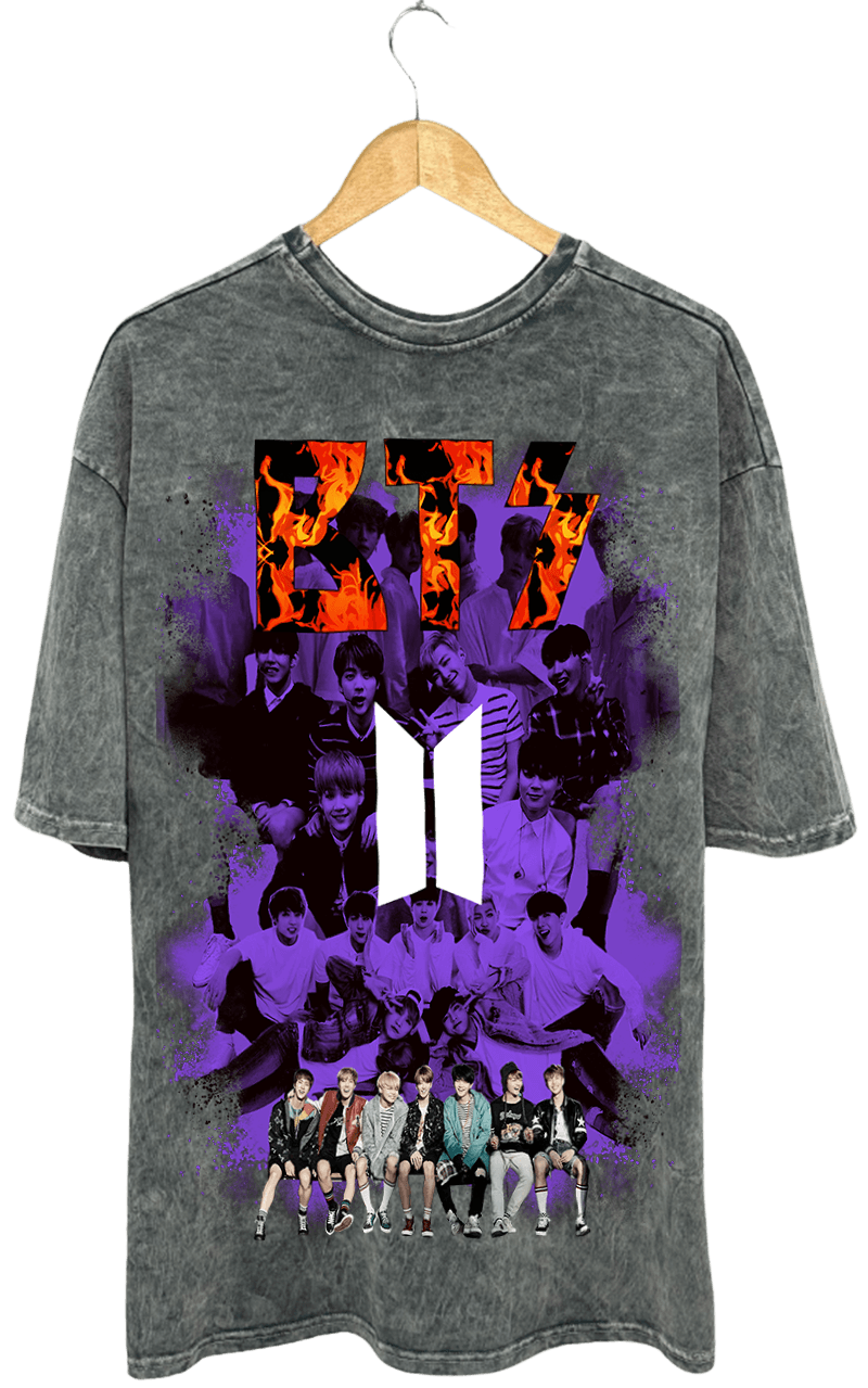 BTS PAMUKLU T-SHİRT